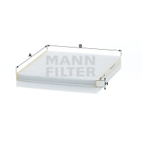 Фильтр салона MANN-FILTER CU 2336